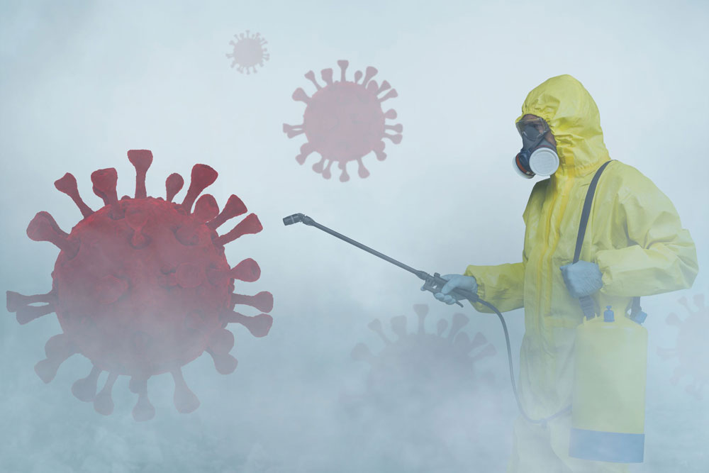 Cleaning and disinfecting