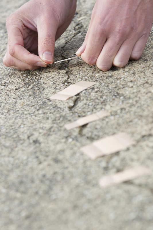 Driveway Full of Cracks