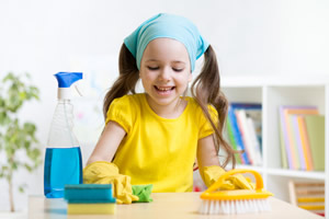 Get Your Children Involved in cleaning